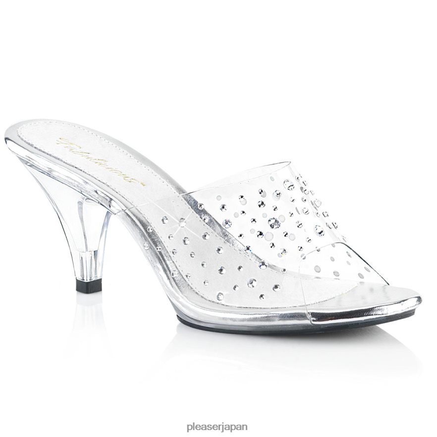 女性 ベル-301rs クリア Pleaser Shoes 履物 8400FH594