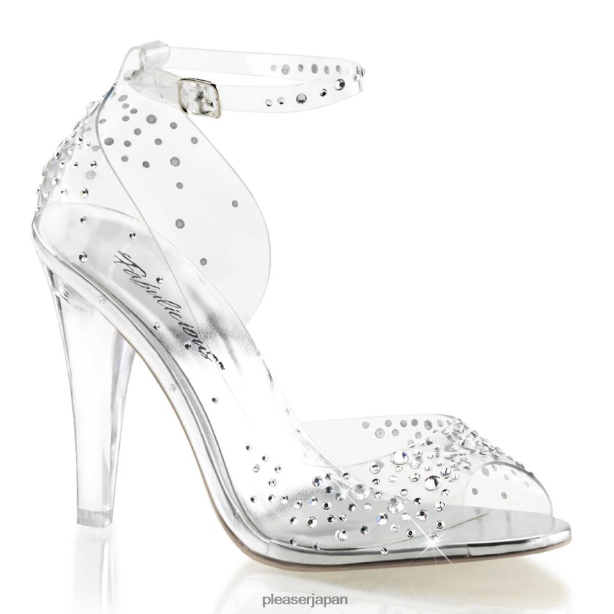 女性 明らかに-430rs クリア Pleaser Shoes 履物 8400FH601